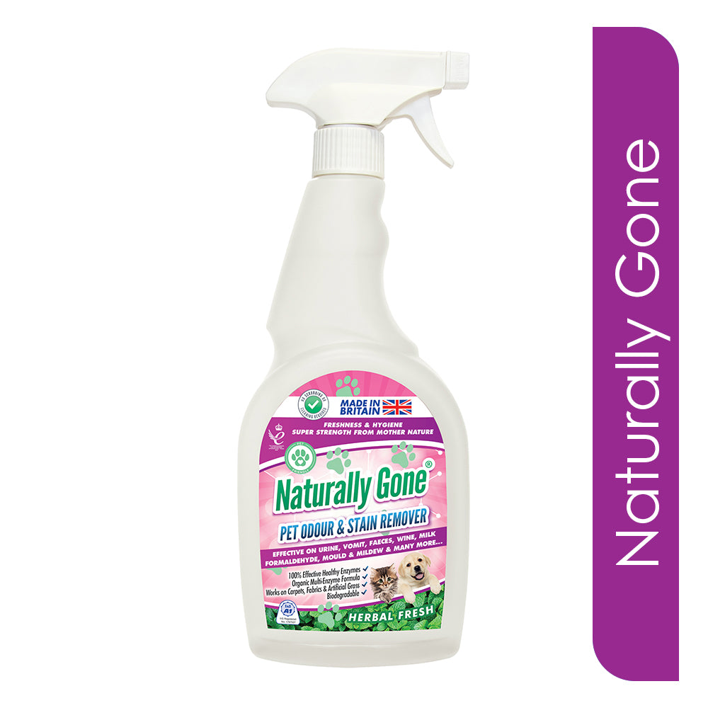 Naturally Gone Pet Odour and Stain Remover Spray