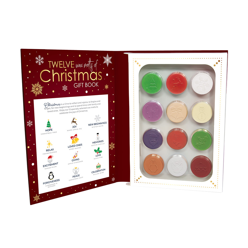 Wax Melts Christmas Gift Book Bauble
