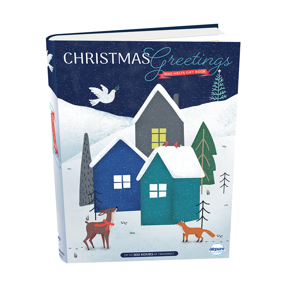 Wax Melts Christmas Gift Book Reindeer House