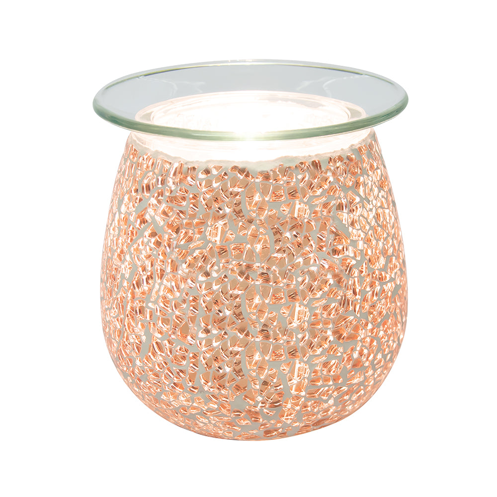 ‘Rose Gold’ Electric Wax Melter With Backlight