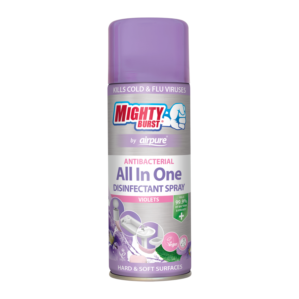 All in One Disinfectant Spray Violets
